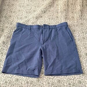 Callaway Men's Slate Blue Flat Front Golf Shorts